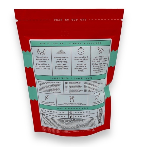 Body Care Set: Spongelle Lychee Ice Body Wash + Frank Body Coffee Scrub - Picture 3 of 5